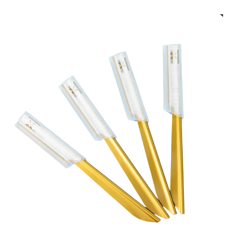 Zastřihovač obočí a obličeje Břitva s protiskluzovou rukojetí