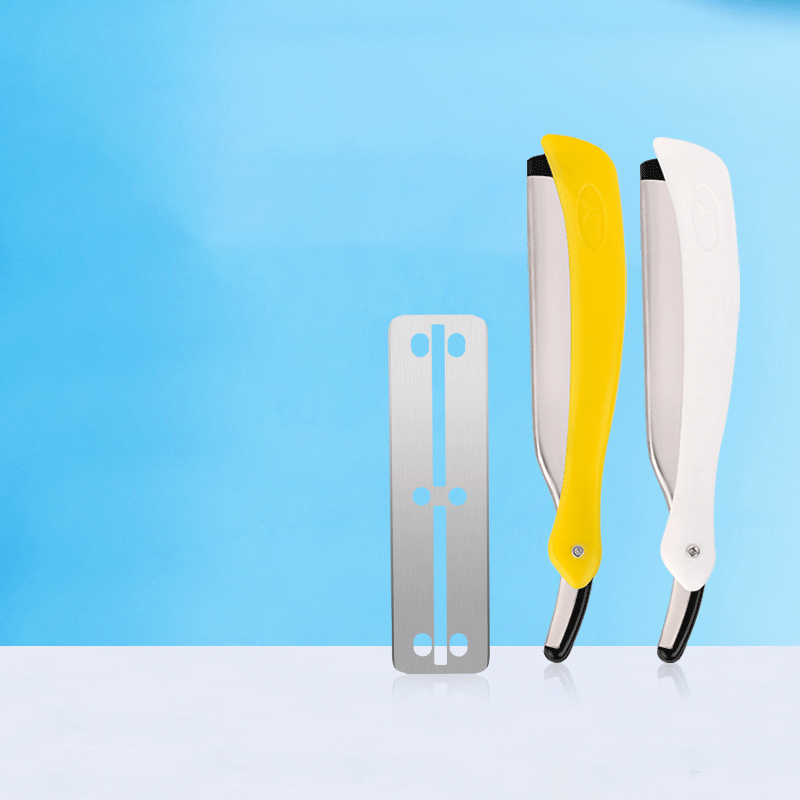 Přenosný skládací zastřihovač obočí se 77 čepelemi