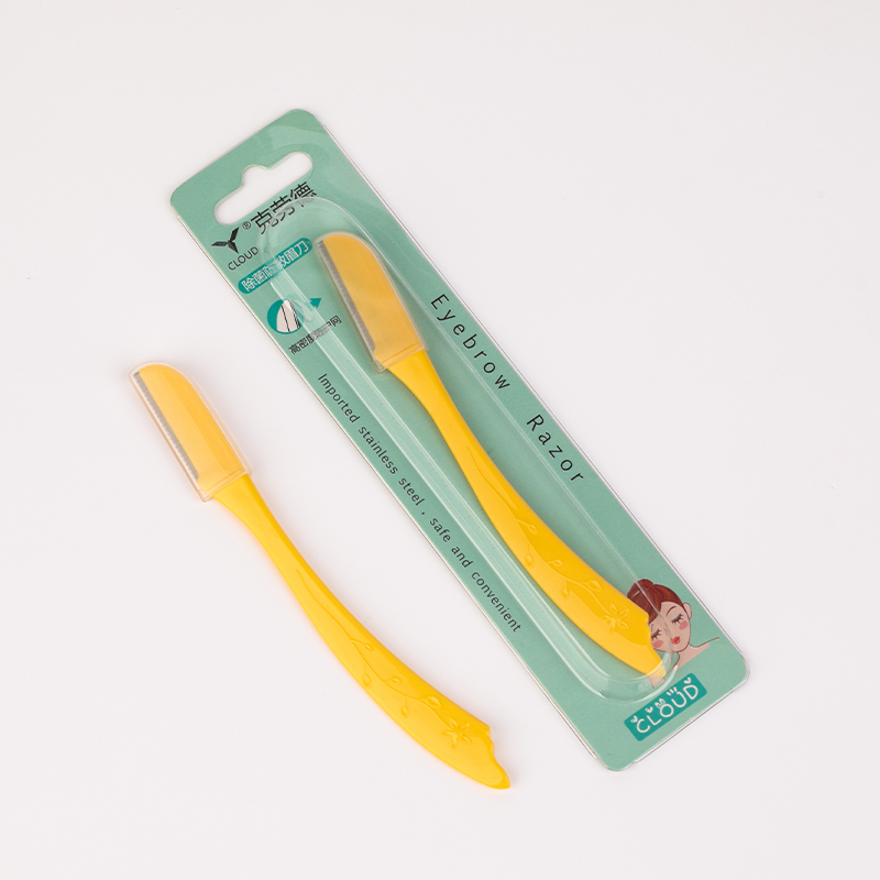 Jednorázový přenosný holicí strojek na obočí na cesty