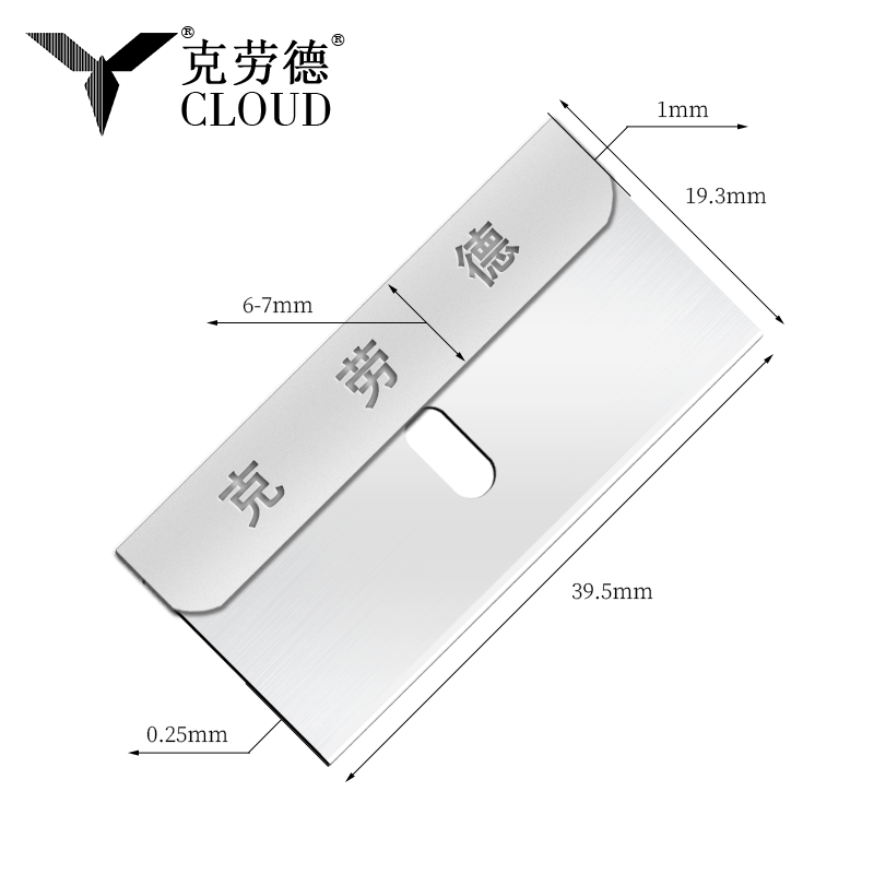 Víceúčelové jednobřité bezpečnostní žiletky