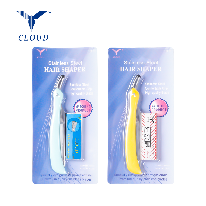 Sada 77 čepelí žiletky z nerezové oceli s pohodlným uchopením