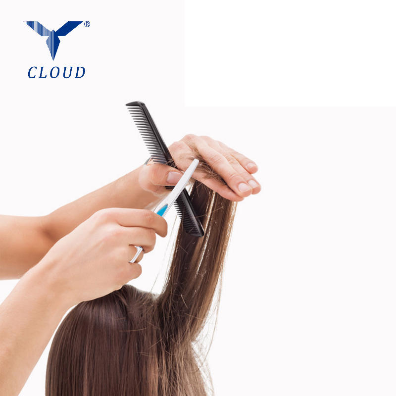 Žiletka na stříhání vlasů Nerezová rovná břitva (plastová rukojeť)