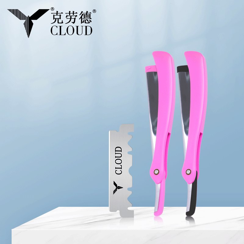 74 čepel Plastová rukojeť břitvy