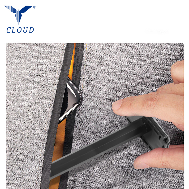 Cestovní přenosný holicí strojek se 74 čepelemi z plastu ve tvaru T