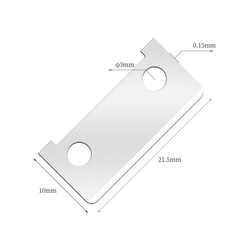 Jednostranné žiletky na obočí z nerezové oceli