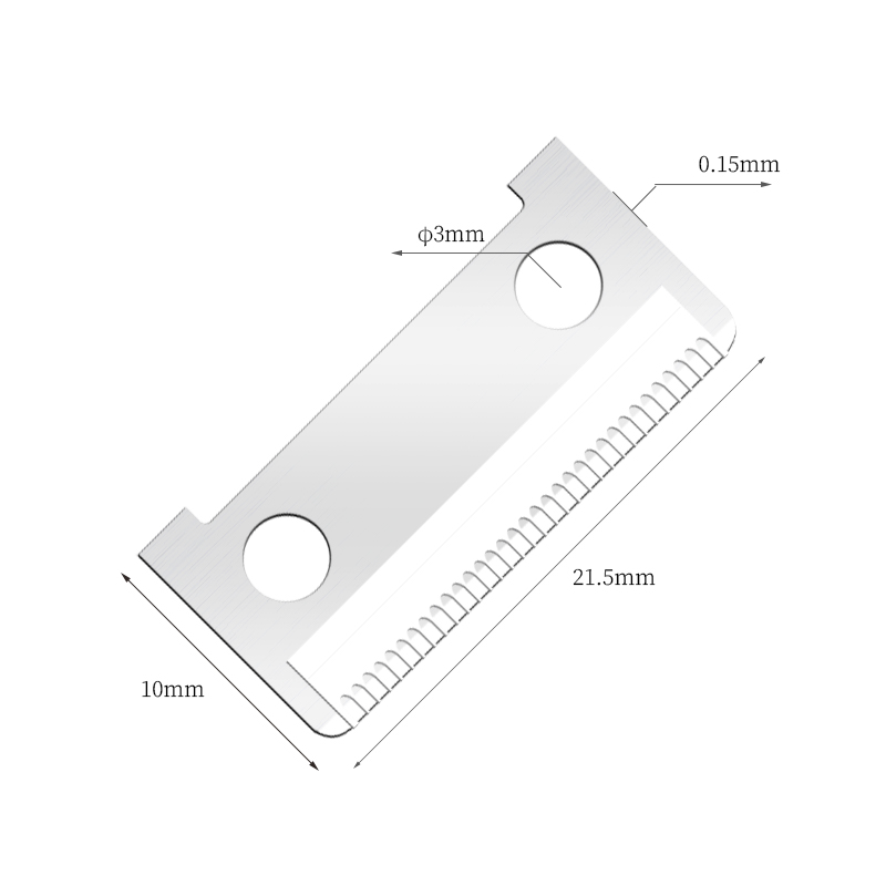 Jednostranné žiletky na obočí z nerezové oceli