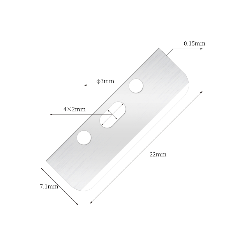 Multifunkční odstraňovač hedvábně hladké žiletky na obočí