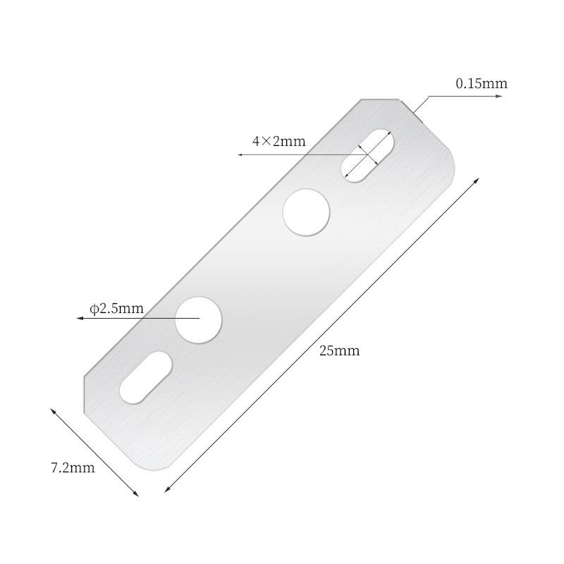 Multifunkční odstraňovač hedvábně hladké žiletky na obočí
