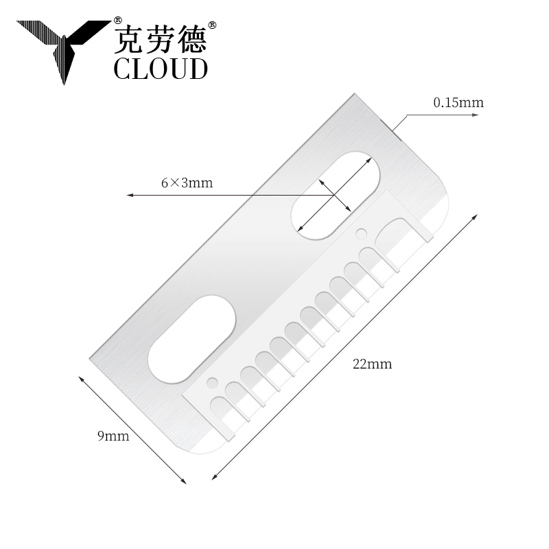 Multifunkční odstraňovač hedvábně hladké žiletky na obočí
