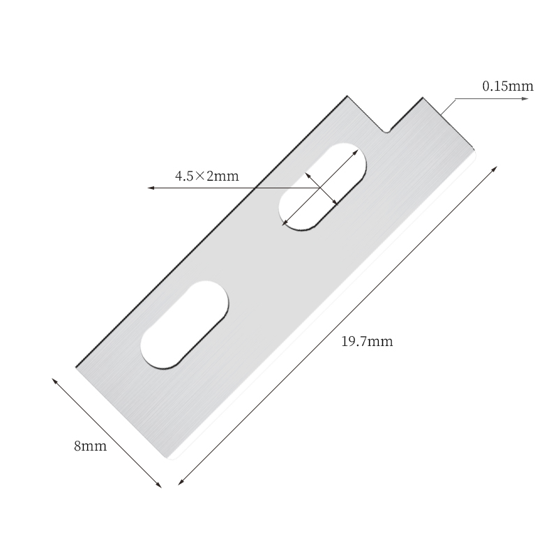 Precizní ostré čepele nožů na tvarování obočí z nerezové oceli