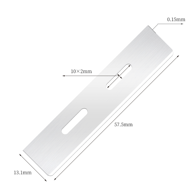 Odolná opakovaně použitelná čepel na stříhání obočí z nerezové oceli