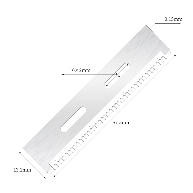 Odolná opakovaně použitelná čepel na stříhání obočí z nerezové oceli